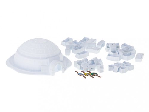 Ügyességi játék építeni igluos pingvinek