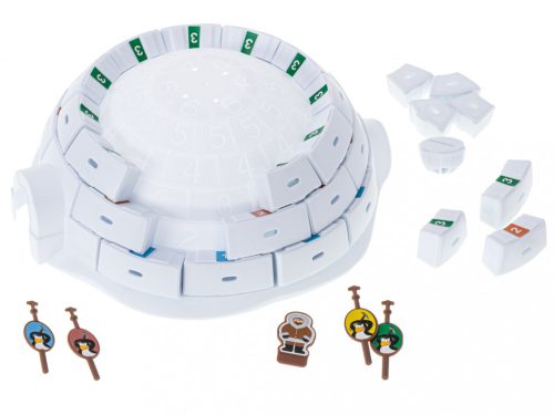 Ügyességi játék építeni igluos pingvinek