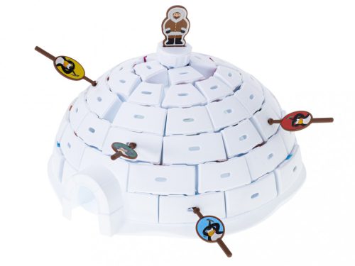 Ügyességi játék építeni igluos pingvinek