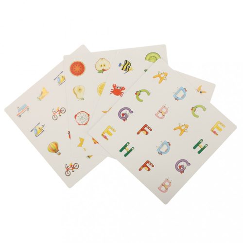 Fa puzzle társasjáték memória + 4 kártya