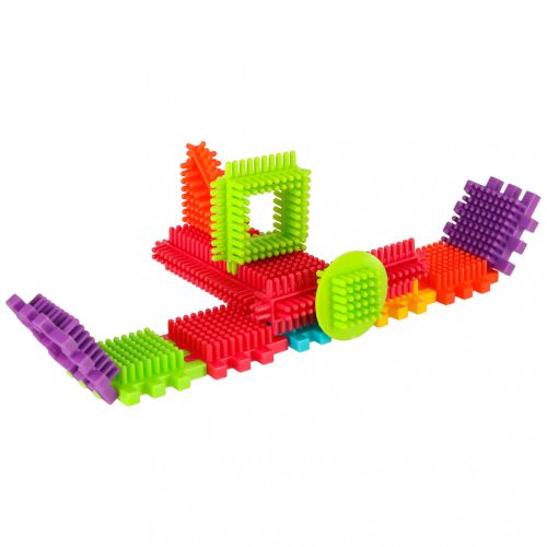 Kreatív építőkocka gofri süni 140db