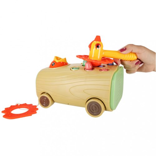 Mágneses játék etetni a madarat kerekeken