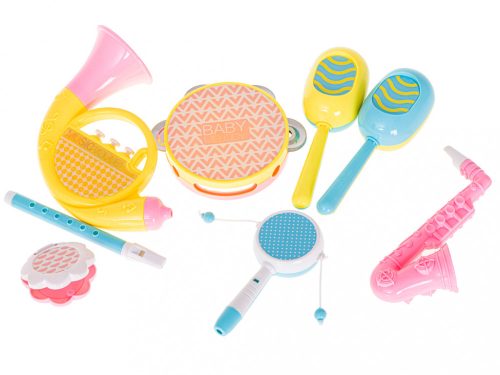 Hangszerek trombita tamburin fuvola