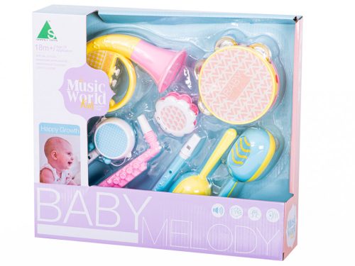 Hangszerek trombita tamburin fuvola