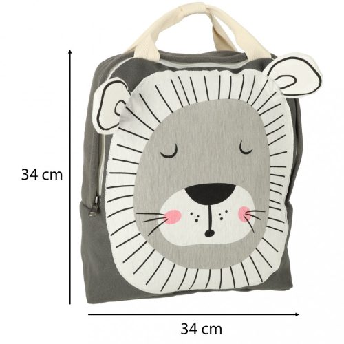 Óvodás hátizsák, oroszlán minta, Ikonka