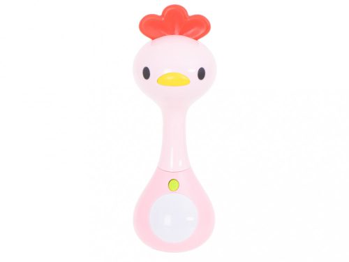 Csörgő csörgő + hangok fények csirke HOLA