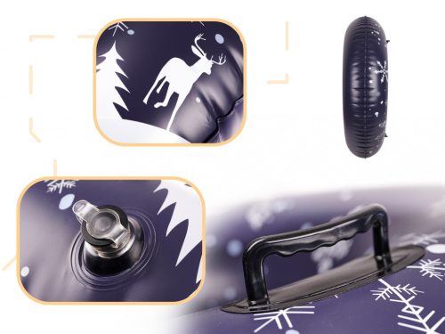 Felfújható szánkó csúszda hókerekes gumiabroncshoz