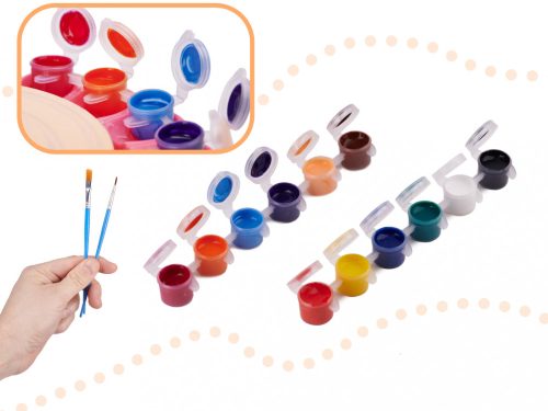 Kerámia korongozó, kreatív készlet, agyaggal és festékekkel, 600g