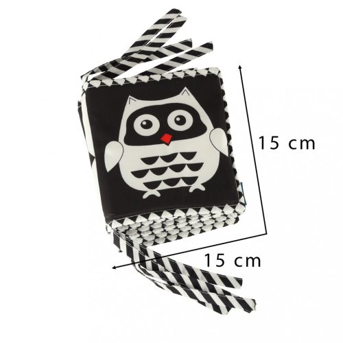 Oktatási füzet érzékszervi kiságyvédő bagoly