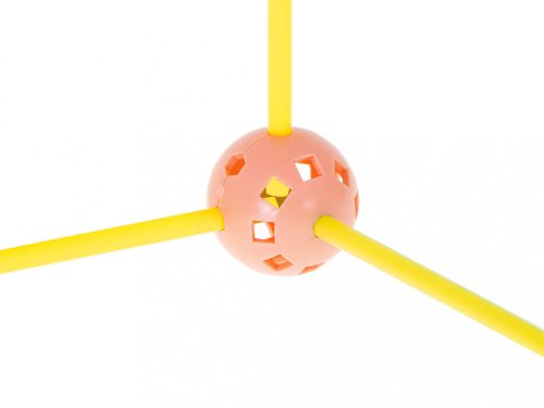 Építőkockák cső szalma alap sátorház 320el.