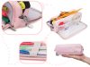 Iskolai tolltartó/kozmetikai táska, 3in1, rózsaszín