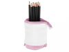 Iskolai tolltartó tuba 2in1 rózsaszínű