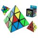 PYRAMINX puzzle kocka játék Black MoYu