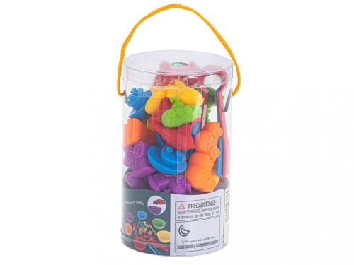 36 db-os montessori oktató játék, számolni tanuláshoz, járművek