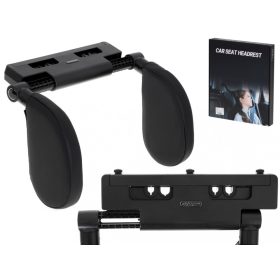 Fej és nyak állítható autós fejtámla fekete