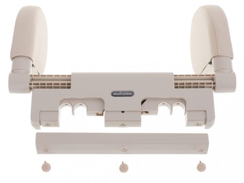 Állítható fej- és nyaktámasz bézs színben