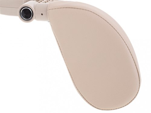 Állítható fej- és nyaktámasz bézs színben