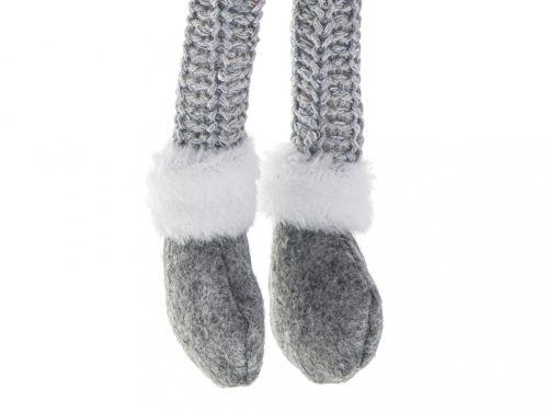 Karácsonyi törpe szakállas szürke 47cm