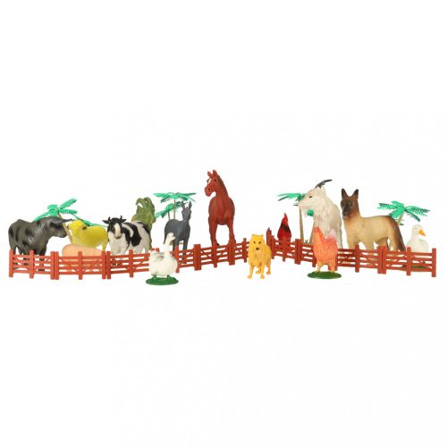 Farm állat figurák 14db + kiegészítők