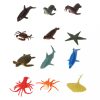 48db-os tengeri állatos+dinoszauruszos+vadállatos játék készlet