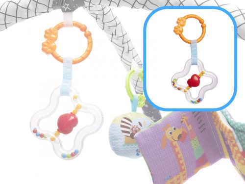 Oktatási szőnyeg evezőkkel Játszószőnyeg labdákkal szürke