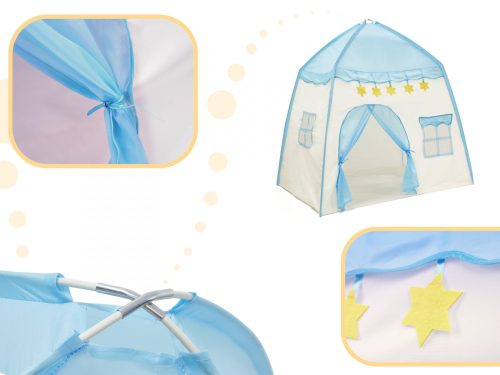 Összecsukható ház játszósátor alap 140cm