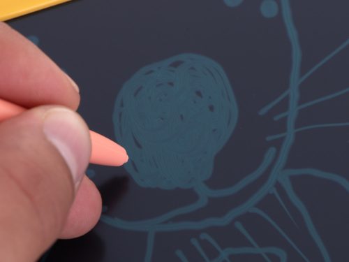 Grafikus tábla rajztábla szarvas 10' sárga + stylus toll