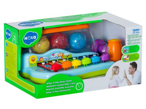 HOLA interaktív zongora orgona dulcimer betűkkel