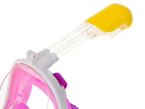 Teljes összecsukható snorkel maszk S/M rózsaszín