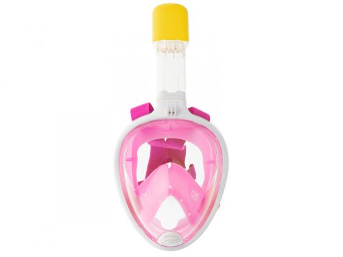 Teljes összecsukható snorkel maszk S/M rózsaszín