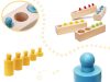 Montessori fahengeres súlyok színes