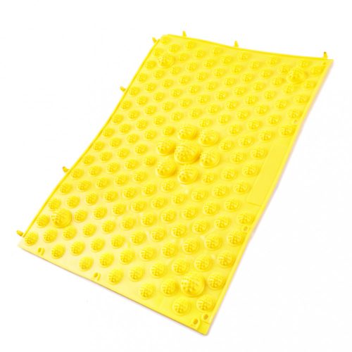 Érzéki masszázs korrekciós szőnyeg sárga
