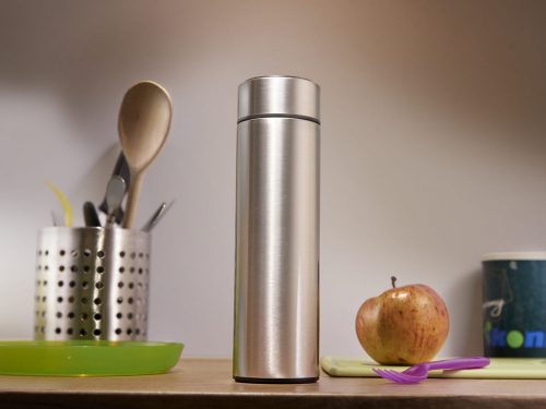 Thermos bögre smart LED 500ml ezüst