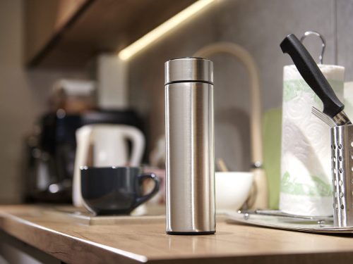 Thermos bögre smart LED 500ml ezüst