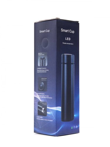 Thermos bögre smart LED 500ml ezüst