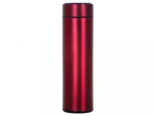 Thermos bögre smart LED 500ml bordó