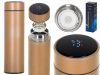 Thermos bögre smart LED 500ml arany