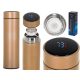 Thermos bögre smart LED 500ml arany