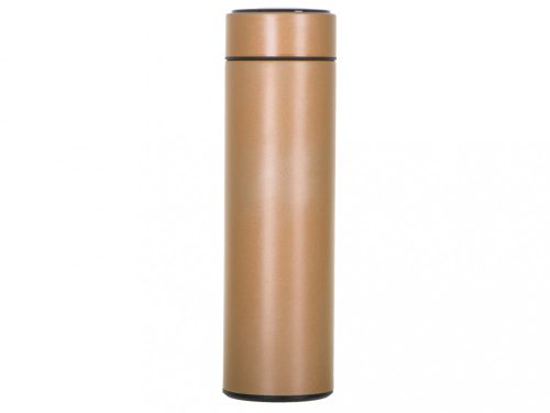 Thermos bögre smart LED 500ml arany
