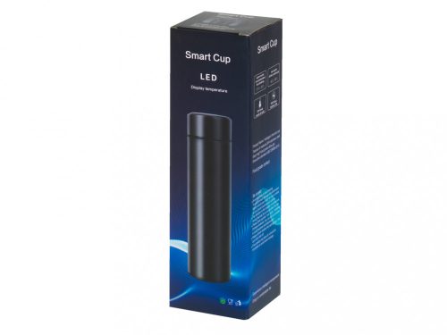Thermos bögre smart LED 500ml arany