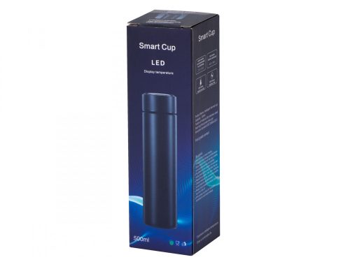 Thermos bögre smart LED 500ml fekete