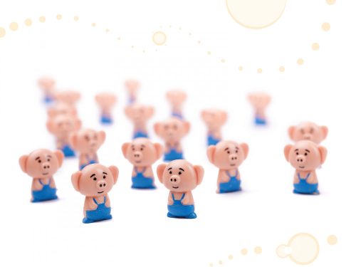 Oktatási mérlegek számolni tanulás malacka nagyméretű