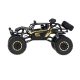 RC autó Rock Crawler 2.4GHz 1:8 51cm fekete