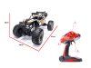 RC autó Rock Crawler 2.4GHz 1:8 51cm arany