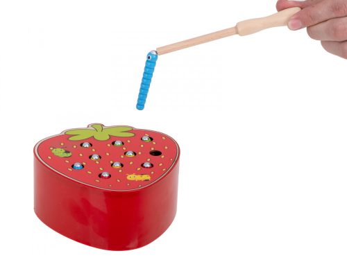 Mágneses fa hernyó eper mágneses hernyó