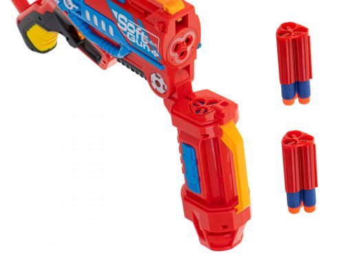 Blaze Storm habdárda gépfegyver + 20 darts piros
