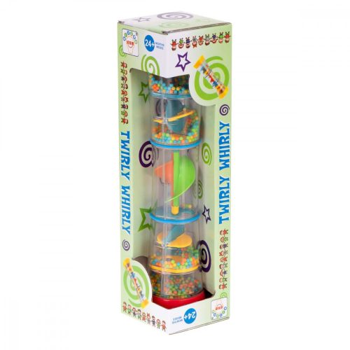 Csörgő esőcső hangszer gyöngyök 31cm