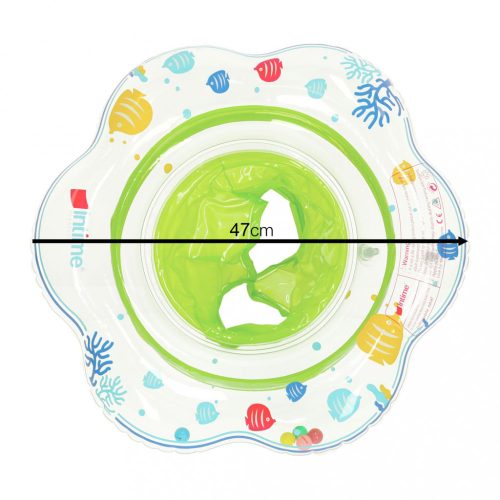 Felfújható kerék üléssel gyerekeknek zöld