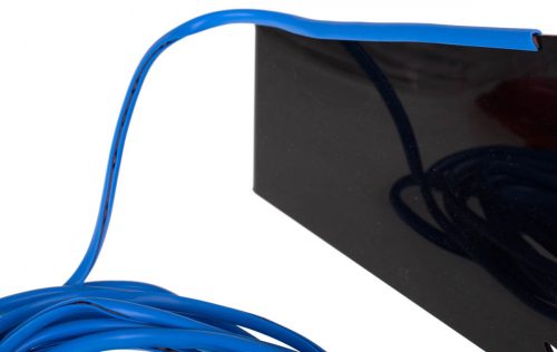 Autó ajtó szélén lökhárító profil 15m fekete