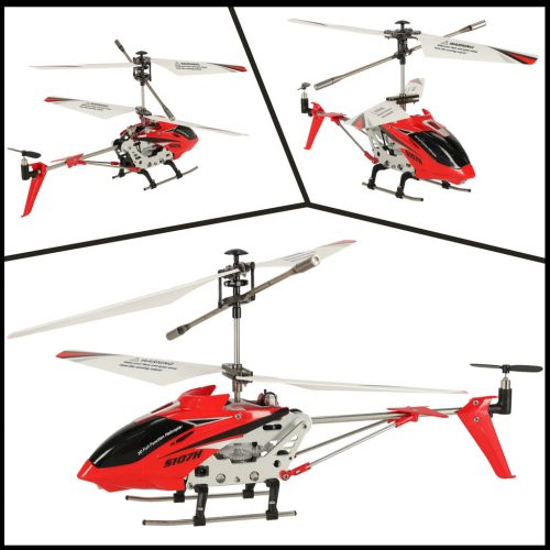 SYMA S107H RC helikopter 2.4GHz RTF piros